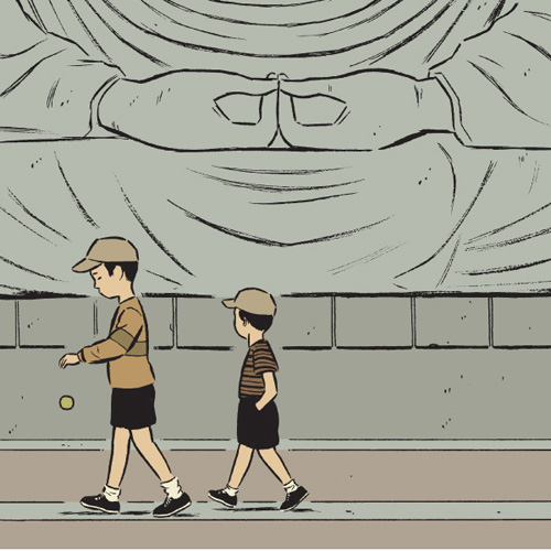 美国,插画,Adrian Tomine